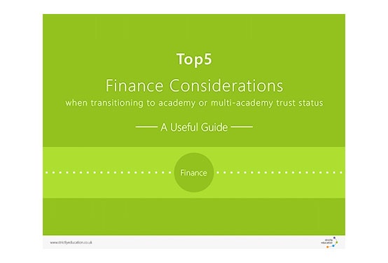 Top 5 Finance Considerations when transitioning to academy or MAT status